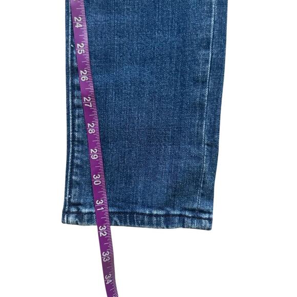 Vigoss Studio Nolita Skinny Jeans Womens 28 Blue Denim low rise Slim Fit Pants - Picture 10 of 16
